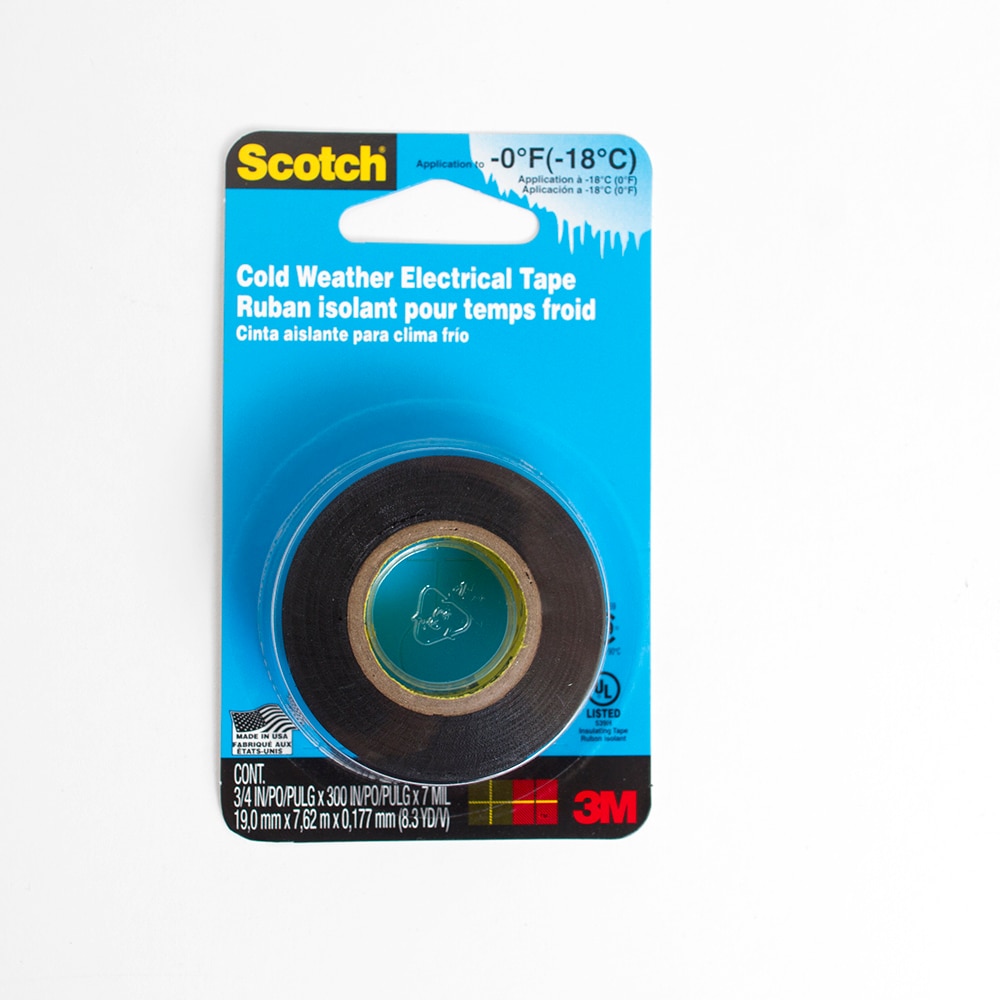 3M, Tape, Art & School, 0.75", Electrical Tape, 450 inches, 279865